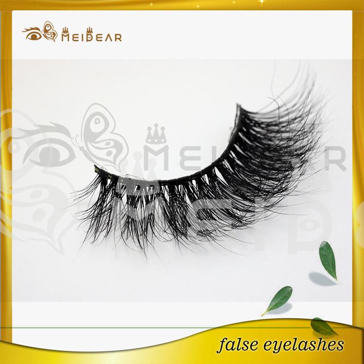 Siberian 3D mink lashes with custom package 